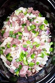 This sandwich has transcended the borders of philadelphia to become a universal comfort food and a regular at my dinner table. Slow Cooker Philly Cheese Steak Dip Plating Pixels
