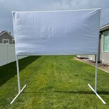 It ensures that the paint adheres and lasts long. Diy Outdoor Movie Screen Real Mom Kitchen Steppin Out Of My Kitchen