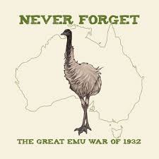 Check Out This Awesome The Great Emu War Of 1932 Design On Teepublic Emu War Emu Greatful