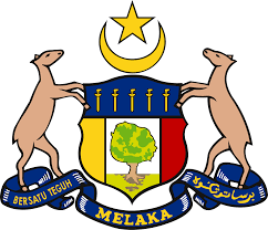 5 bendera johor jata johor warna putih pada anak bulan dan bintang menandakan raja yang berdaulat. Lambang Melaka Wikipedia Bahasa Melayu Ensiklopedia Bebas