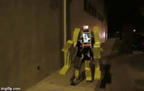 A Baby In An Aliens Power Loader Costume The Dad Is In The Costume By The Way Costumes Alien By The Way