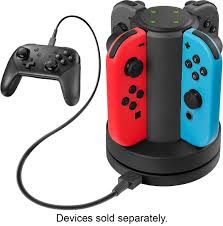 One of the many alternative docking stations for your nintendo switch console is the switch dock kit with hdmi and usb by best buy's own insignia brand. Insignia Joy Con Charging Station For Nintendo Switch Black Ns Gnsjccs18 Best Buy
