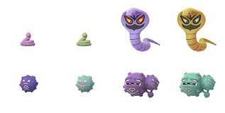 Previous encounters have no impact over your future. Shiny Ekans Arbok Koffing Weezing Model Comparisons Via Chrales Thesilphroad