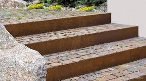 With two or more steps, set your precast riser in place then place the steps down. Scala Steps And Staircase Systems Made Of Metal Gartenmetall