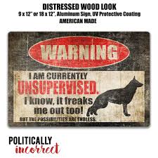 Funny German Shepherd Dog Sign No Trespassing Sign Funny Metal Etsy Funny Dog Signs Dog Signs Funny German Shepherd