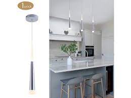 Hiline 12in outdoor wall light from modern forms. Bewamf Mini Pendant Light Silver Finish With Acrylic Shade Led Cone Adjustable Modern Pendant Lighting For Kitchen Island Dining Room Barwarm White 3000k9w1 Pack Newegg Com