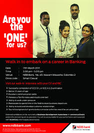 Business Development Associates At National Development Bank Plc Career First Smart Casual Dress Code Are You The One Business Development