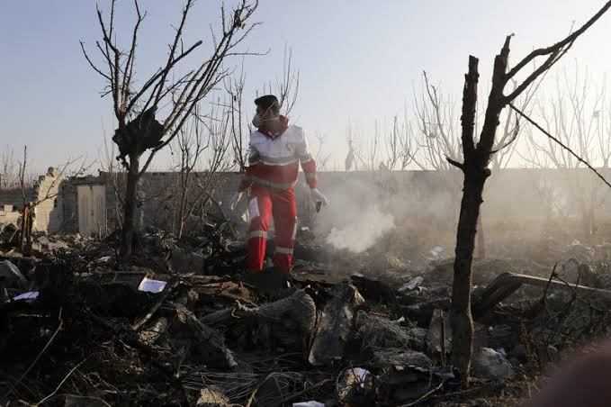 Image result for plane crash in iran"