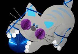 Kostenlos zum ausdrucken malvorlagen katze für kinder katzen ausmalbilder kostenlos zum ausdrucken katzen sind kleine pelzige tiere die. Katze Basteln Mit Wabenpapier