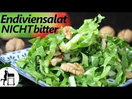 Endiviensalat Rezept So Schmeckt Er Nicht Bitter Video Rezept In 2020 Endiviensalat Endivie Salat