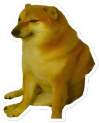 Here you can find the best doge meme wallpapers uploaded by our community. Amazon Com Jac Merch Products Cheemsburbger Cheems Doge Meme Sticker Jac Merch Products Home Kitchen