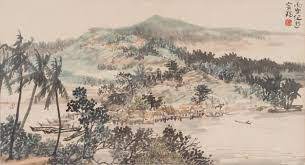 image result for 陈宗瑞画 chinese brush image outdoor