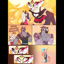 255685 - safe, artist:laquakera, loona (vivzmind), queen bee-lzebub  (vivzmind), vortex (vivzmind), arthropod, bee, canine, demon, fennec fox,  fictional species, fox, hellhound, hybrid, insect, mammal, anthro,  digitigrade anthro, hazbin hotel, helluva ...