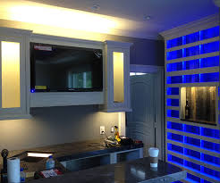 Interior Led Lighting Using Warm White And Rgb Led Strip Lights