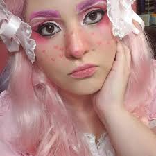 Chilling with friends, lime green hair