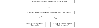 The Young Et Al Explanation Of The Cotard And Capgras Delusions Download Scientific Diagram