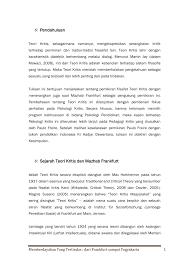 Mampu menggunakan perspektif ilmu komunikasi dalam merespon peristiwa populer atau menarik. Pdf Memberdayakan Yang Tertindas Dari Frankfurt Ke Yogyakarta