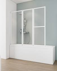 Badewannenaufsatz einfach ohne bohren ab 14€ ab 9€. Badewannenfaltwande Aus Echtglas Oder Kunstglas Verschiedene Looks