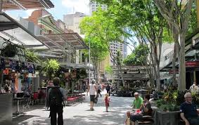 Queen Street Mall Brisbane Street Mall Street Outdoor Shopping