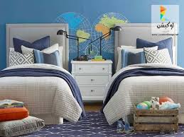 احدث غرف اطفال بسريرين منفصلين مودرن لوكشين ديزين نت Twin Beds Guest Room Bedroom Design Minimalist Bedroom Design