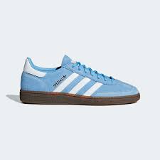 Adidas Handball Spezial Shoes Blue Adidas Us In 2021 Blue Shoes Blue Adidas Sneakers Men Fashion