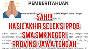 Syarat bagi karyawan atau pekerja kantor. Pengumuman Hasil Ppdb Sma Smk Negeri Kabupaten Sragen 2020 2021