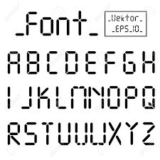 Jul 02, 2021 · as we know tkinter is used to create a variety of gui (graphical user interface) applications. Digital Font Alarm Clock Letters Numbers And Letters Set For A Digital Watch And Other Electronic Devices Vector Alphabet Isolated Royalty Free Cliparts Vectors And Stock Illustration Image 96296357