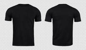 Black Tshirts Mockup Front And Back In 2020 Plain Black T Shirt Black Tshirt Polo Shirt Design
