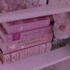 Pink Books Aesthetics Pink Books Pastel Pink Aesthetic Pink Book Aesthetic