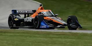 Fans attend after race run in front of empty stands in 2020. Helio Castroneves To Replace Ailing Oliver Askew For Indianapolis Indycar Doubleheader Automoto Tale