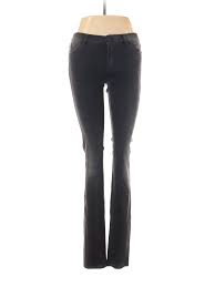 details about superfine women black jeans 26w