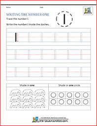 Example answers are provided for students to read and model their answer after. Kindergarten Printable Worksheets Writing Numbers To 10