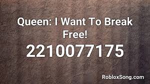 It was uploaded on may 26, 2018. Queen I Want To Break Free Roblox Id Roblox Music Code Youtube