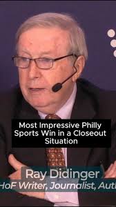 Ray Didinger states, “This is the most impressive win by a Philadelphia  sports team in a closeout situation.”, The betPARX Postgame Show is  available