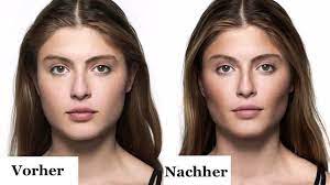 Durch den optischen trick wirkt die nase schmaler als sie ist. Richtig Konturieren Anfanger Schminken Vorher Nachher Gesichtsform Makeup Gesichtsformen Gesichtskonturierung Gesicht Schmaler Schminken
