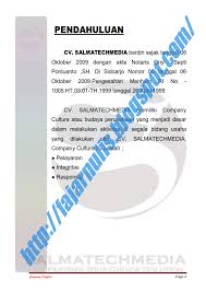 Ada cukup banyak jenis company profile yang perlu anda ketahui. Contoh Company Profile Di Indonesia Surat Ras