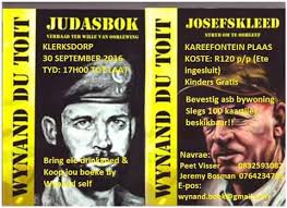 Josefskleed Toer Klerksdorp Wynand Du Toit Books Boeke Facebook