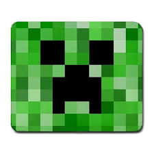 Minecraft Creeper 3d Games Pixel Art Large Mousepad Mat Creeper Minecraft Minecraft Imprimable Fond Ecran Minecraft