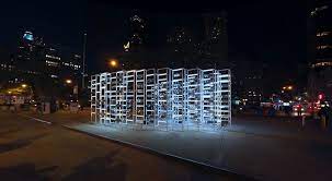 Inaba Illuminates The Flatiron Plaza With New York Light Installation Landscape Lighting Outdoor Landscape Lighting Nyc Landmarks