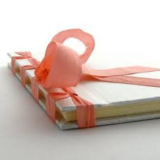 Book Binding With A Pretty Ribbon Book Binding Book Binding Diy Handmade Books