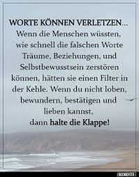 Worte Konnen Verletzen Lustige Bilder Spruche Witze Echt Lustig