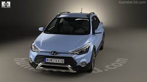 Hyundai I20 Active 2015 3d Model Hyundai 3d Model Model