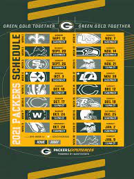 Green Bay Packers On Twitter The 2021 Packers Schedule Has Arrived Https T Co Geomei9lx1 Gopackgo