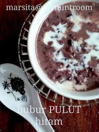 Black glutinous rice porridge (bubur pulut hitam). Resepi Bubur Pulut Hitam Guna Susu Cair Untungresepi Forshope Com