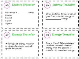 Transfer Of Energy Worksheets In 2020 Teaching Energy Energy Transfer Activities Kinetic Energy Lesson