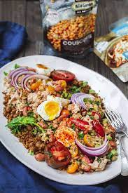 Whisk well and set aside. No Mayo Tuna Couscous Salad Recipe The Mediterranean Dish