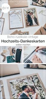Und dabei geht es so leicht! Diy Hochzeit Dankeskarten Selber Machen Yeah Handmade