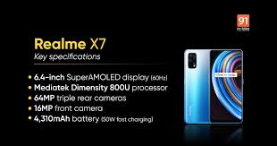 The phone, however, is not new and was launched recently in china as the realme gt neo in march 2021. Realme X7 5g Goes On Sale In India Today Price Specifications