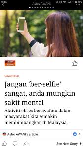 Kontak emosional amat miskin, sukar diajak bicara, dan pendiam. Cempedak Cheese Kuat Selfie Tanda Anda Mungkin Sakit Mental Facebook