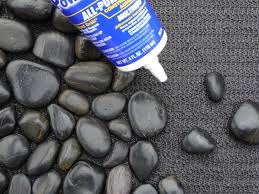 Diy River Stone Carpet Diy River Rock Diy Craft Tutorials Art Diy